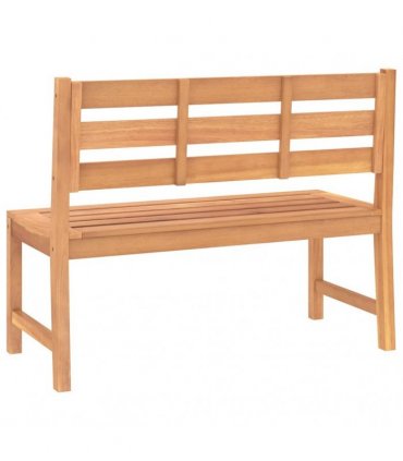 vidaXL Garden Bench 114 cm Solid Teak Wood