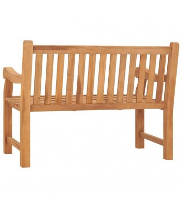 vidaXL Garden Bench 114 cm Solid Teak Wood