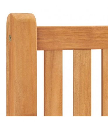 vidaXL Garden Bench 114 cm Solid Teak Wood
