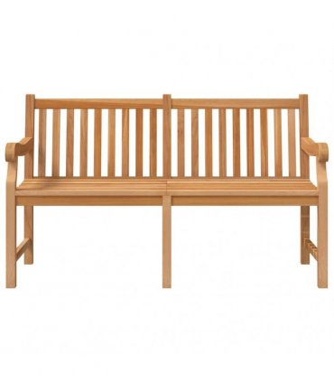vidaXL Garden Bench 150 cm Solid Teak Wood