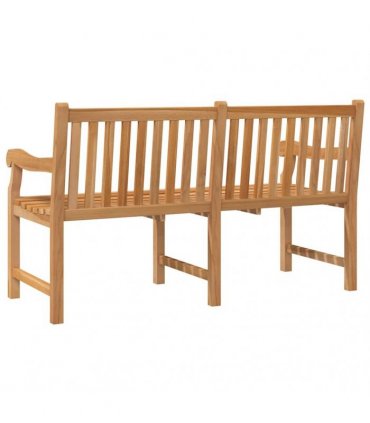 vidaXL Garden Bench 150 cm Solid Teak Wood