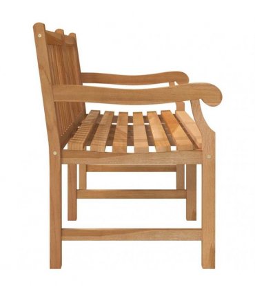 vidaXL Garden Bench 150 cm Solid Teak Wood
