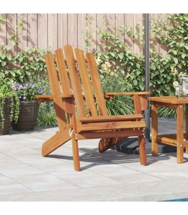 vidaXL Garden Adirondack Chair Solid Acacia Wood