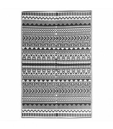 vidaXL Outdoor Rug ARAKIL Black 160x230 cm PP