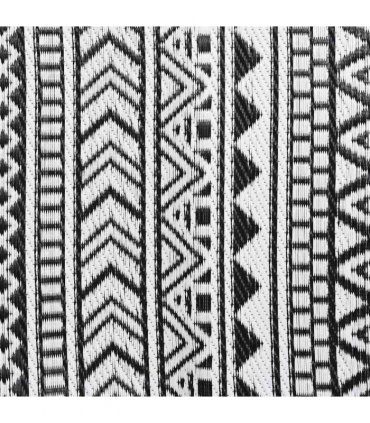 vidaXL Outdoor Rug ARAKIL Black 160x230 cm PP