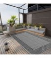vidaXL Outdoor Rug ARAKIL Black 140x200 cm PP