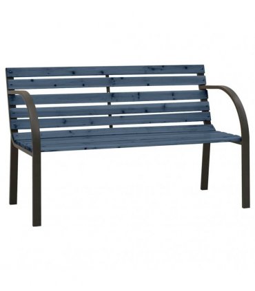 vidaXL Children Garden Bench 81 cm Chinese Fir Wood Grey