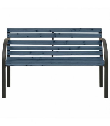 vidaXL Children Garden Bench 81 cm Chinese Fir Wood Grey