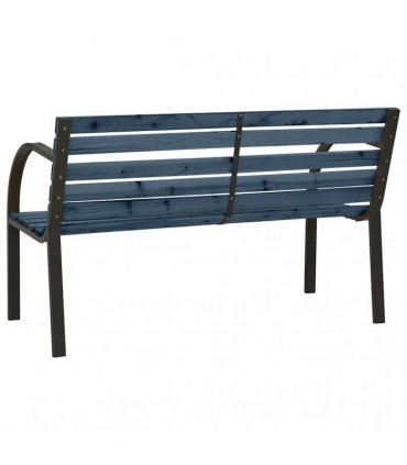 vidaXL Children Garden Bench 81 cm Chinese Fir Wood Grey