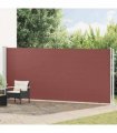 vidaXL Patio Retractable Side Awning 180x600 cm Brown