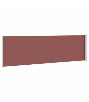 vidaXL Patio Retractable Side Awning 180x600 cm Brown
