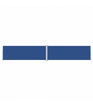 vidaXL Retractable Side Awning Blue 180x1000 cm