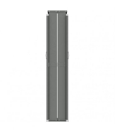 vidaXL Retractable Side Awning Blue 220x1000 cm