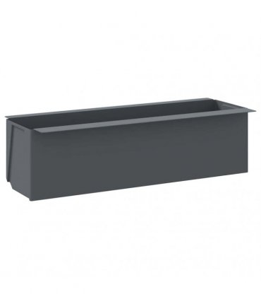 vidaXL Flower Boxes for Euro Pallets 12 pcs Grey 36x13,5x9,5 cm PP
