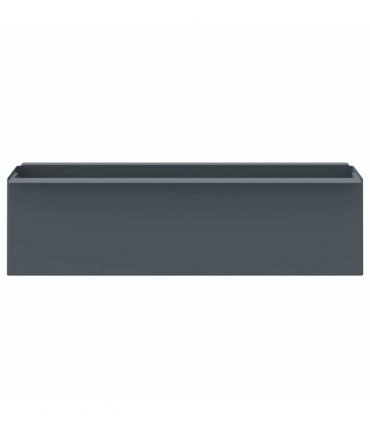 vidaXL Flower Boxes for Euro Pallets 12 pcs Grey 36x13,5x9,5 cm PP