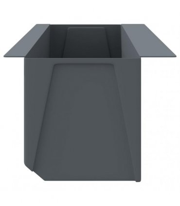 vidaXL Flower Boxes for Euro Pallets 12 pcs Grey 36x13,5x9,5 cm PP