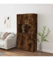 vidaXL Highboard Smoked Oak Engineered Wood
