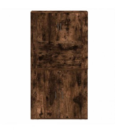 vidaXL Highboard Smoked Oak Engineered Wood