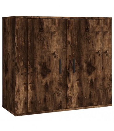 vidaXL Highboard Smoked Oak Engineered Wood