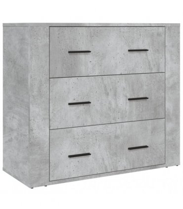 vidaXL Highboard Concrete Grey Engineered Wood