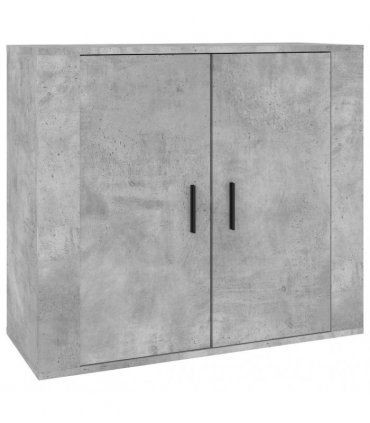 vidaXL Sideboards 3 pcs Concrete Grey Engineered Wood