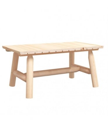 vidaXL 3 Piece Garden Lounge Set Solid Wood Spruce