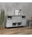 vidaXL Sideboards 2 pcs Concrete Grey 60x35x70 cm Engineered Wood