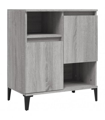 vidaXL Sideboards 3 pcs Grey Sonoma 60x35x70 cm Engineered Wood