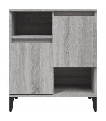 vidaXL Sideboards 3 pcs Grey Sonoma 60x35x70 cm Engineered Wood