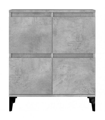 vidaXL Sideboards 3 pcs Concrete Grey 60x35x70 cm Engineered Wood