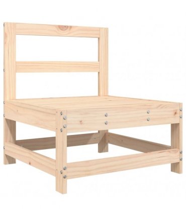 vidaXL 6 Piece Garden Lounge Set Solid Wood Pine