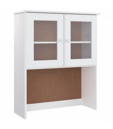 vidaXL Highboard "ALTA" White 77x35x188cm Solid Wood Pine