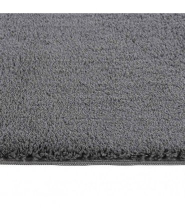 vidaXL Washable Rug Soft Shaggy Anthracite 160x230 cm Anti Slip