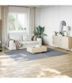 vidaXL Washable Rug Soft Shaggy Grey 160x230 cm Anti Slip