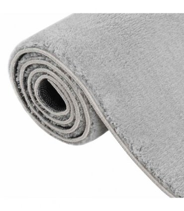 vidaXL Washable Rug Soft Shaggy Grey 160x230 cm Anti Slip
