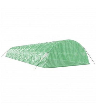 vidaXL Greenhouse with Steel Frame Green 90 m² 18x5x2,3 m
