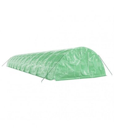 vidaXL Greenhouse with Steel Frame Green 100 m² 20x5x2,3 m