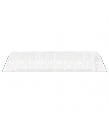 vidaXL Greenhouse with Steel Frame White 50 m² 10x5x2,3 m