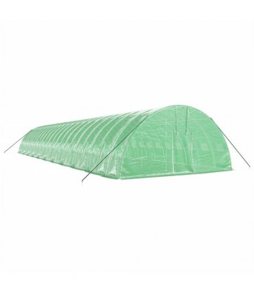 vidaXL Greenhouse with Steel Frame Green 132 m² 22x6x2,85 m
