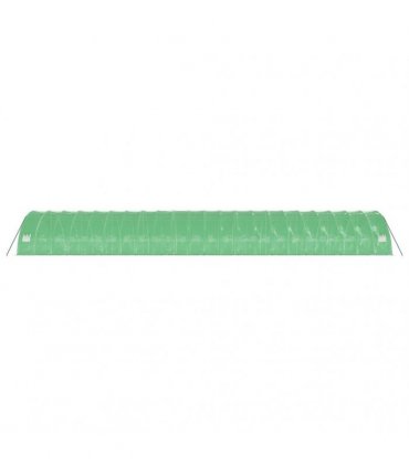 vidaXL Greenhouse with Steel Frame Green 132 m² 22x6x2,85 m
