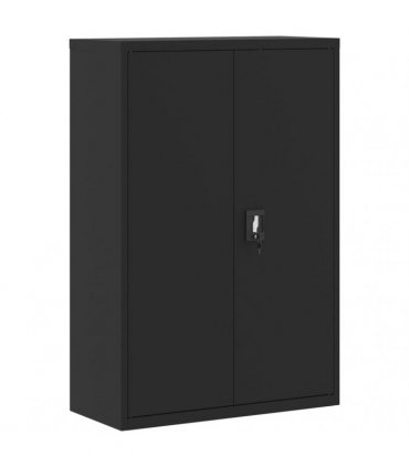 vidaXL File Cabinet Black 90x40x180 cm Steel