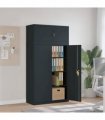 vidaXL File Cabinet Anthracite 90x40x180 cm Steel