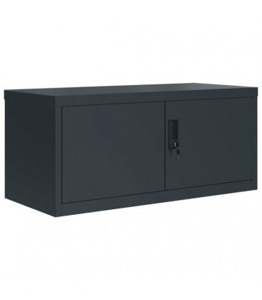vidaXL File Cabinet Anthracite 90x40x180 cm Steel