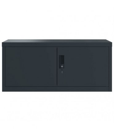 vidaXL File Cabinet Anthracite 90x40x220 cm Steel