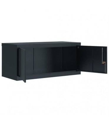 vidaXL File Cabinet Anthracite 90x40x220 cm Steel