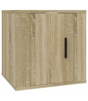 vidaXL 8 Piece TV Cabinet Set Sonoma Oak Engineered Wood