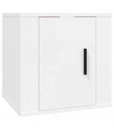 vidaXL 5 Piece TV Cabinet Set White Engineered Wood
