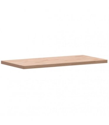 vidaXL Table Top 80x40x2,5 cm Rectangular Solid Wood Beech
