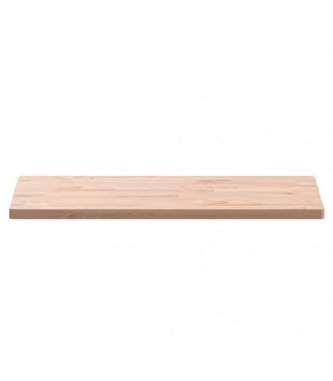 vidaXL Table Top 80x40x2,5 cm Rectangular Solid Wood Beech