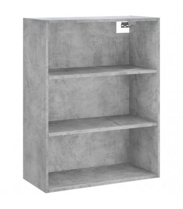 vidaXL Highboard Concrete Grey 69,5x34x180 cm Engineered Wood
